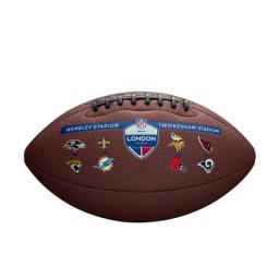 Wilson NFL London composite logo ball