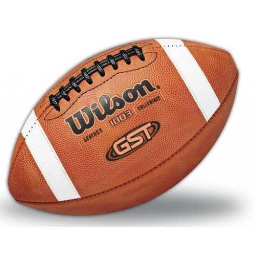 Wilson GST 1003 leather football