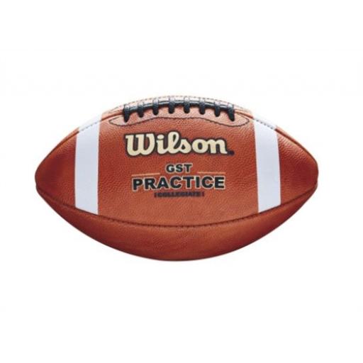 Wilson GST Practice football pro pattern