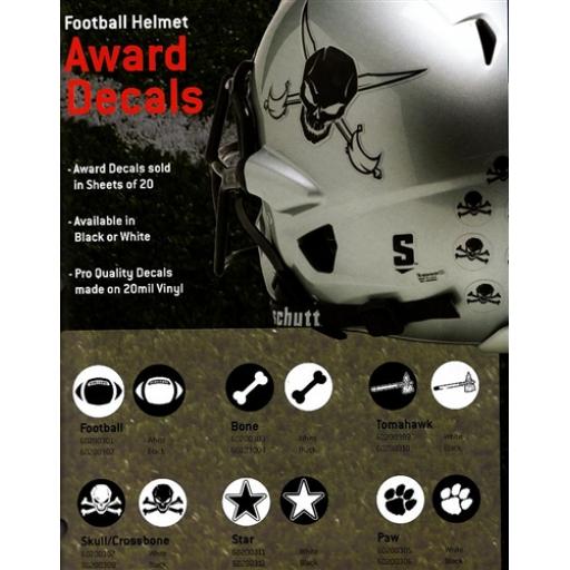 Helmet Award Stickers