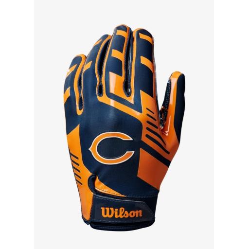 Wilson NFL  Stretch Fit Receiver Gloves Bears