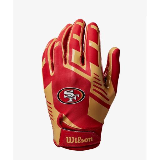 NFL Stretch Fit Receiver Gloves 49ers